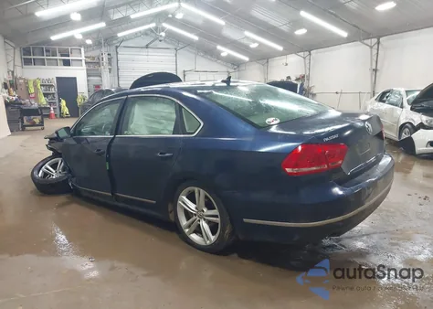 2014 Volkswagen Passat 2.0L Tdi Sel Premium from USA, damaged, VIN 1VWCN7A35EC050704